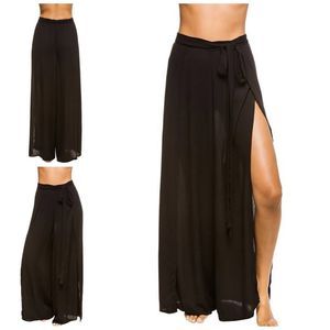 NWT ELAN tie front pants in black - m